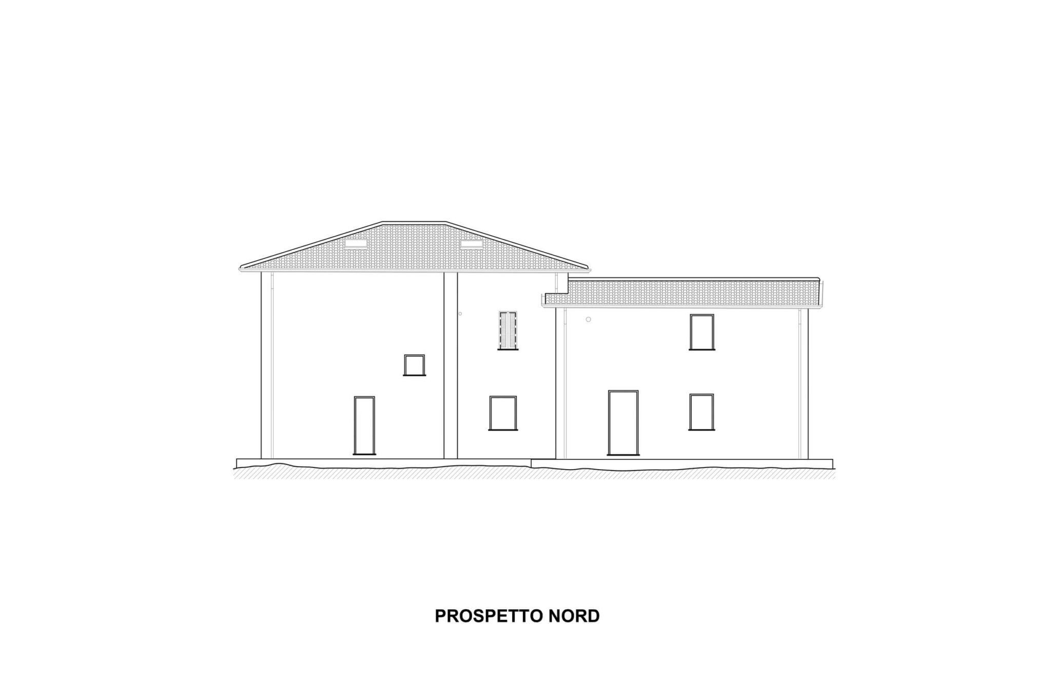 Prospetto nord