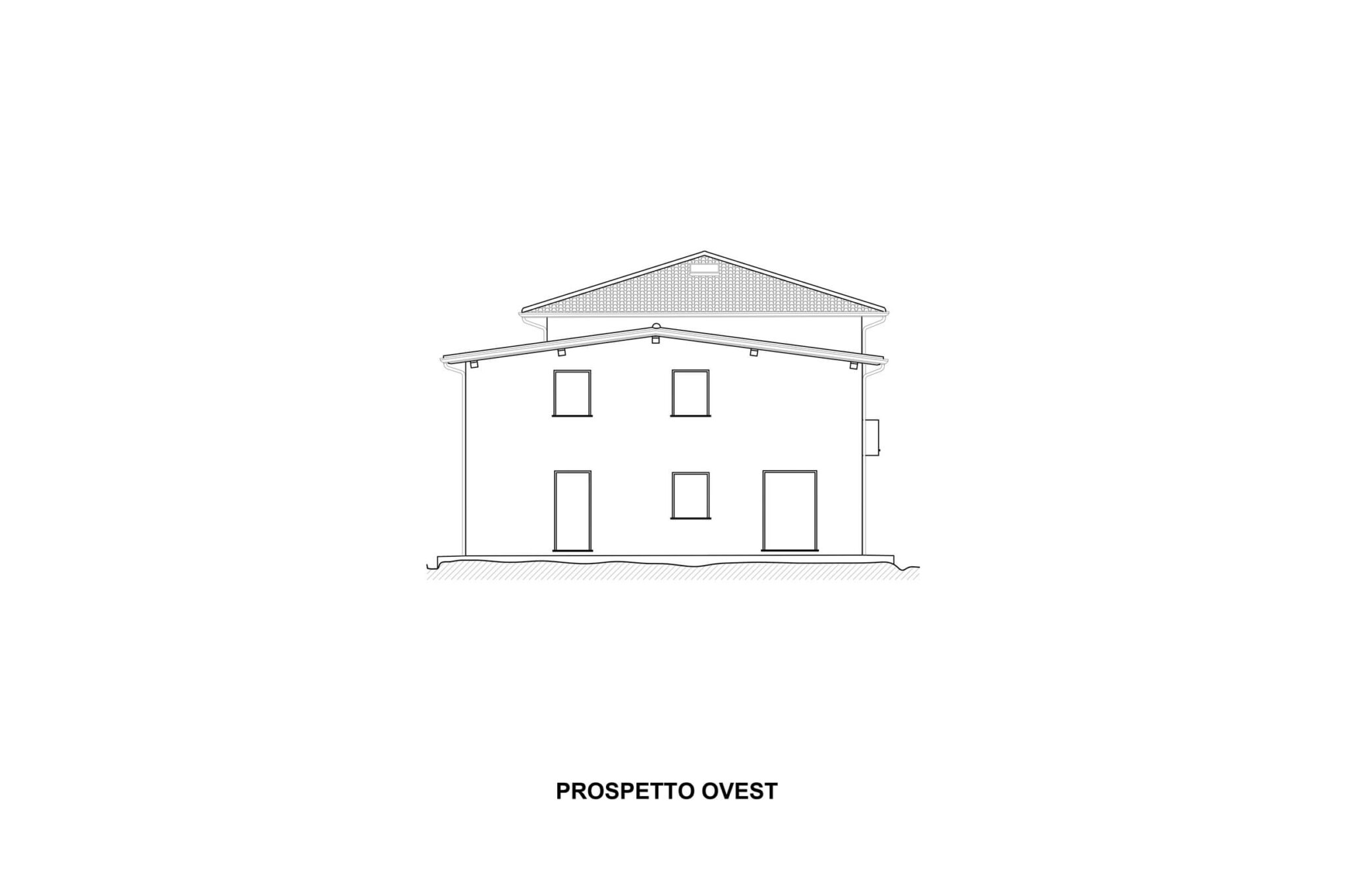 Prospetto ovest