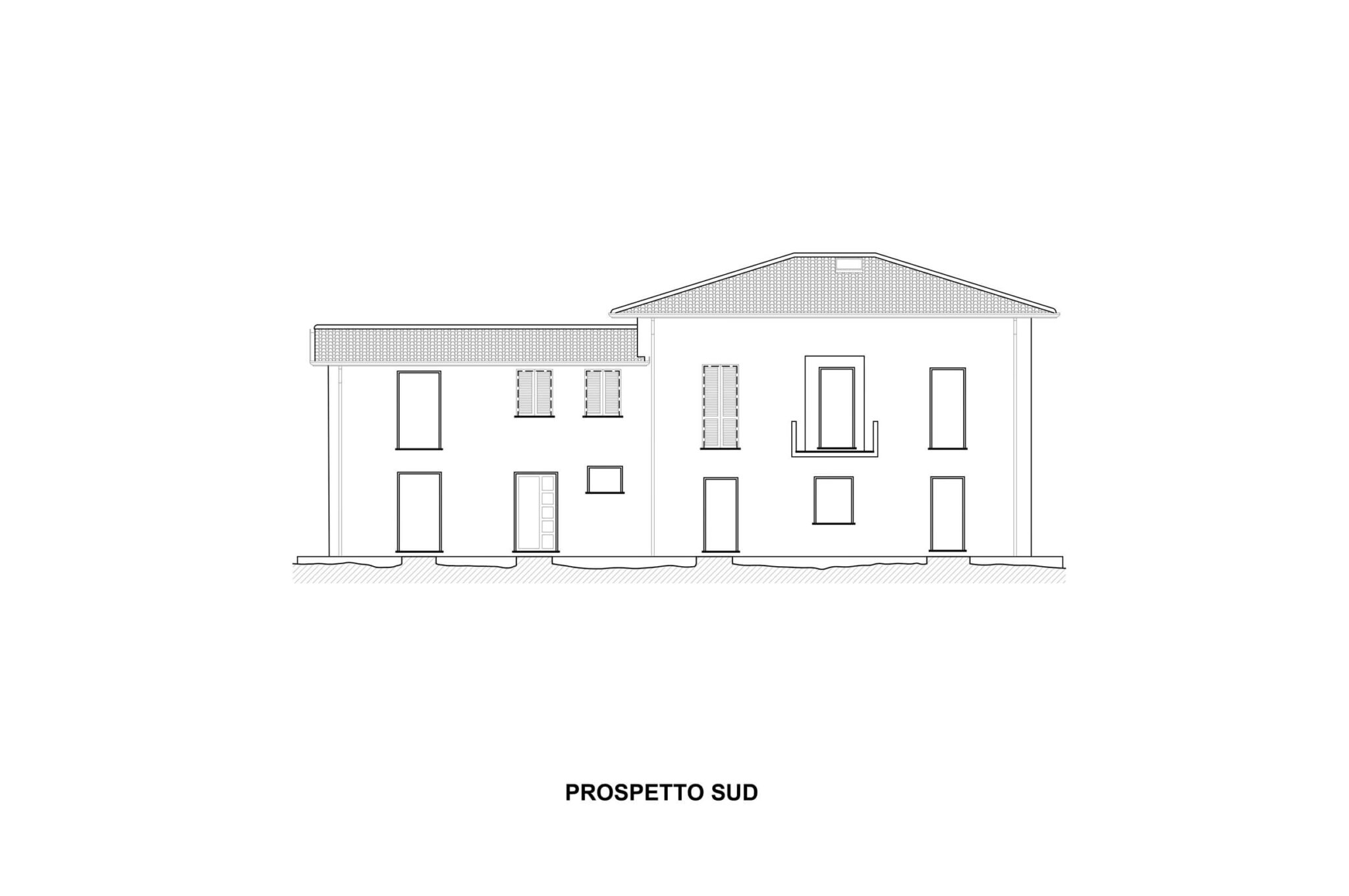 Prospetto sud